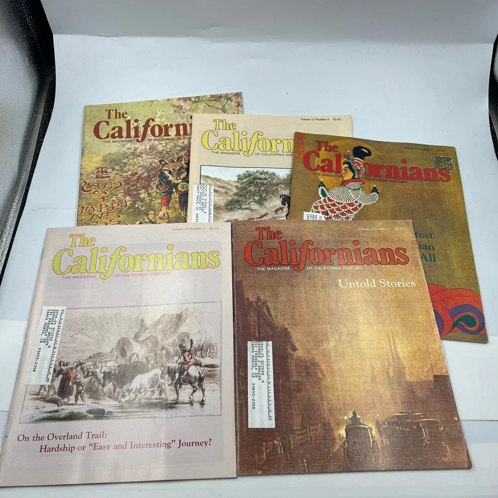 Vintage The Californians Magazines Lot Of 11‎ - Volumes 10, 11, & 12